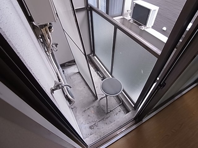 神戸市兵庫区大開通６丁目の賃貸マンションのバルコニー