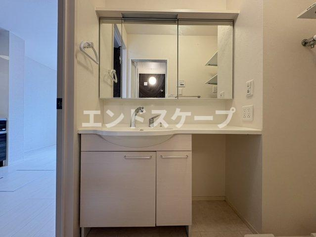 プリマヴェーラの洗面所|高崎、前橋のお部屋探しはエンドスケープまで！お客様の理想お聞かせ下さい♪※お部屋によって色味が変わる場合がございます。