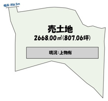 岡山県瀬戸内市邑久町庄田　倉庫付き土地の画像