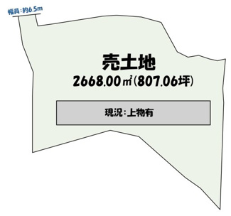 【土地図】 | 岡山県瀬戸内市邑久町庄田　倉庫付き土地