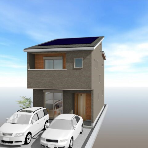 百石町2丁目　4号地　新築戸建【太陽光発電システム　5.34ｋｗ】