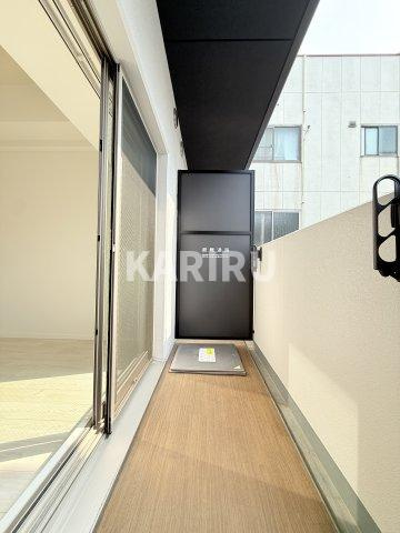 グランドロアール南巽のバルコニー