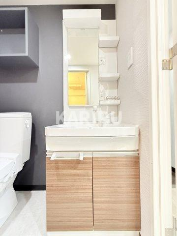 グランドロアール南巽の洗面所