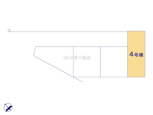 【区画図】 | 《仲介手数料無料》岩槻区西原台２丁目4(4号棟)新築一戸建てリーブルガーデン