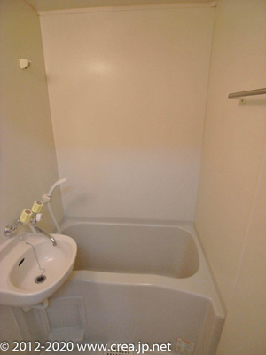 【浴室】 | ノースビレッジⅡ | コンパクトで使いやすいお風呂です