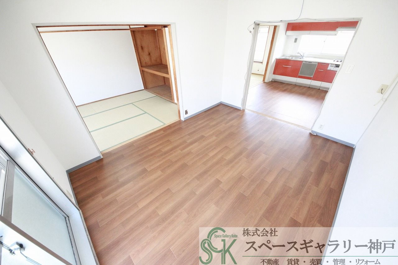 神陵台東住宅の居間・リビング|※現況と異なる場合は現況を優先します※