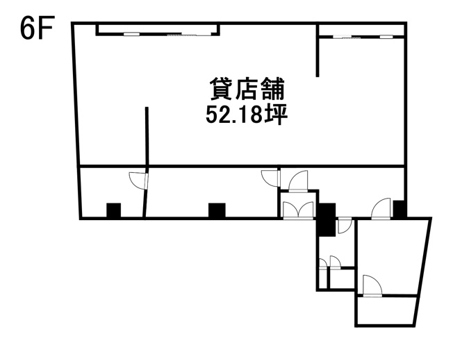 【間取り】 | 貸店舗
