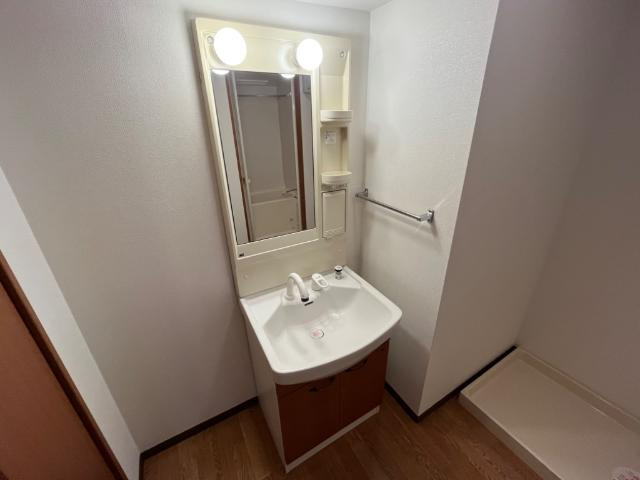 プレザンス西山本の洗面所|洗髪洗面化粧台