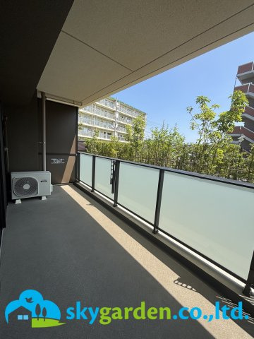 グレーシア湘南平塚海岸のバルコニー