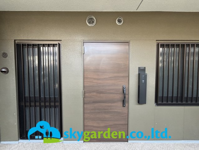 グレーシア湘南平塚海岸の玄関