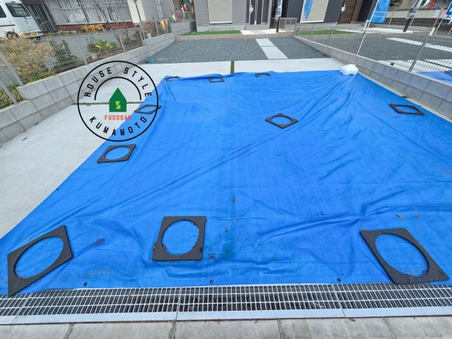 菊池郡大津町杉水第1-3棟（B号棟）の駐車場|駐車場になります。