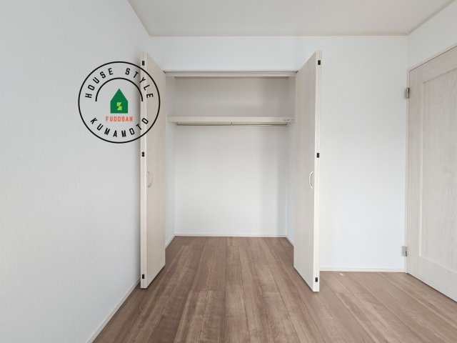 菊池郡大津町杉水第1-3棟（B号棟）の収納|収納には困りません。