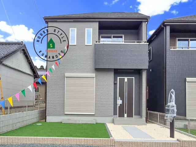 菊池郡大津町杉水第1-3棟（B号棟）の外観|外観も気になるポイント。