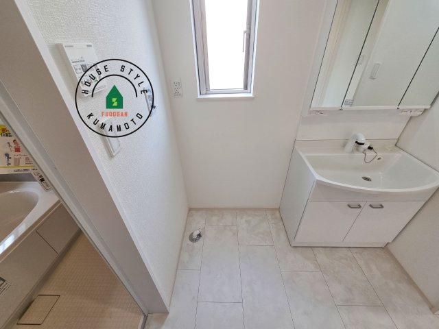 菊池郡大津町杉水第1-3棟（B号棟）のランドリースペース|ランドリースペースとなります。広々して有効的にご使用できます。 