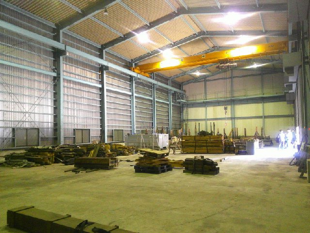 千葉県野田市船形1489-1貸倉庫の内装