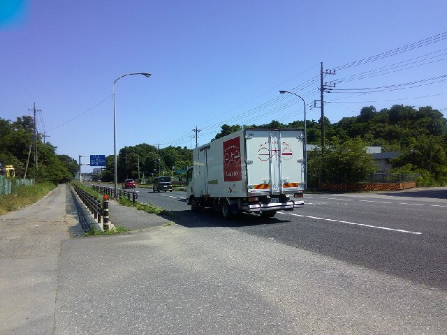 野田市船形の倉庫の周辺