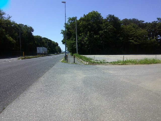 野田市船形の倉庫の周辺