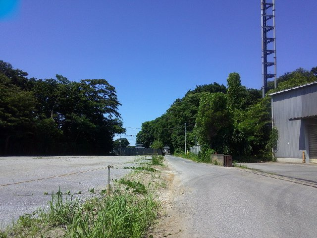 野田市船形の倉庫の周辺