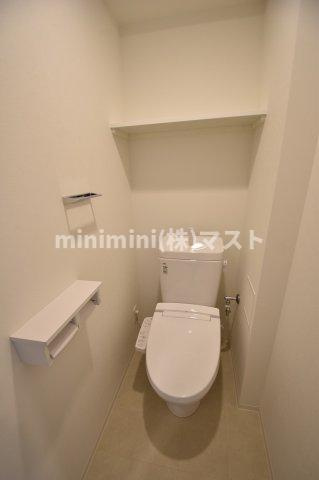 ルネフラッツ谷町四丁目のトイレ
