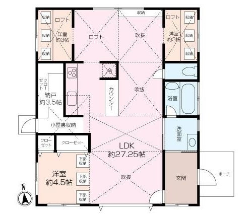 【間取り】 | 藤沢市長後　中古戸建