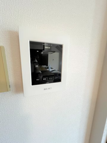 【セキュリティ】 | 仲介手数料無料！常盤小学校に通えるリフォーム済み中古住宅！宇部市西岐波 | 録画機能付きＴＶモニターインターホン