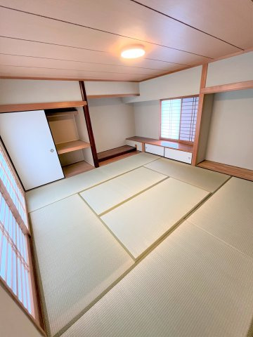 【和室】 | 仲介手数料無料！常盤小学校に通えるリフォーム済み中古住宅！宇部市西岐波 | ゆったりとくつろげる和室です