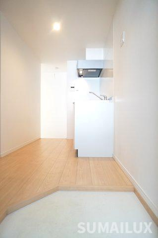 熊本市中央区琴平１丁目のアパートの玄関