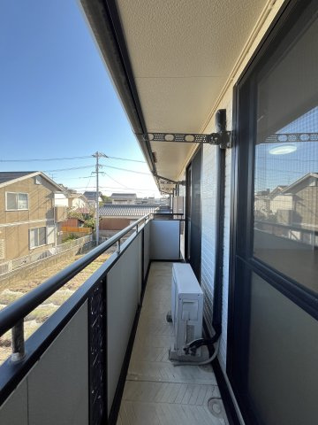 ストークシャルム原田のバルコニー