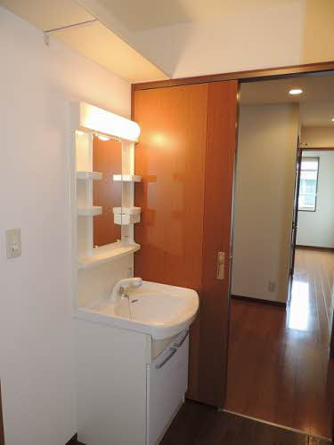 サザンクロスかるがの独立洗面台