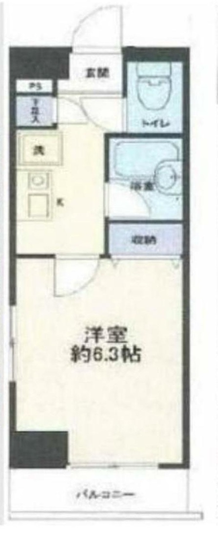 メゾンエクレーレ新宿西戸山の間取り