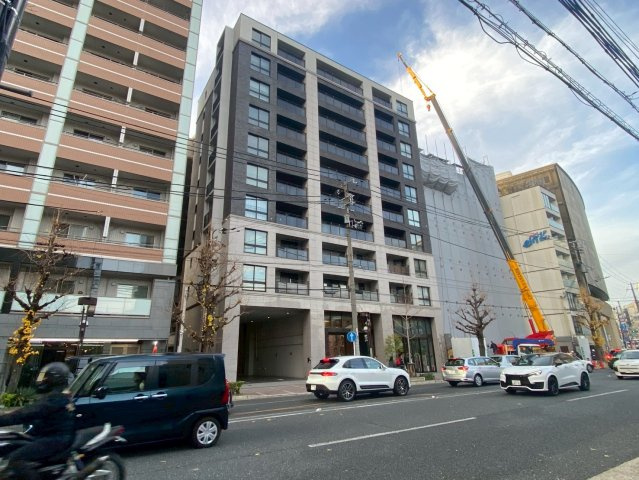 ザ・京都レジデンス四条河原町の外観|現地12月撮影