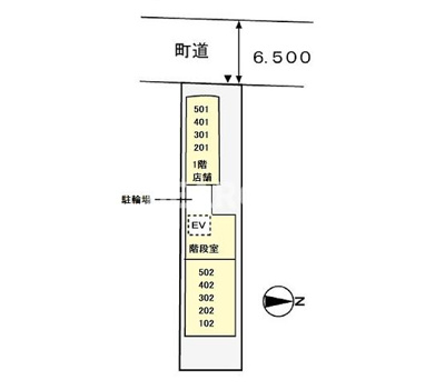 【区画図】 | Kooza麩屋町