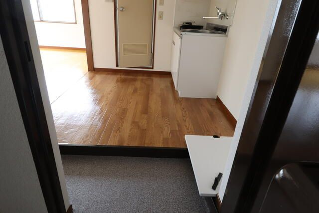 マンション米田の玄関