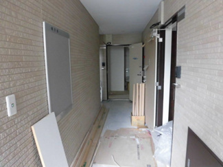 【その他共用部分】 | 建設中の共用廊下です