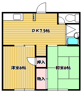 M-Flat(エムフラット）の間取り