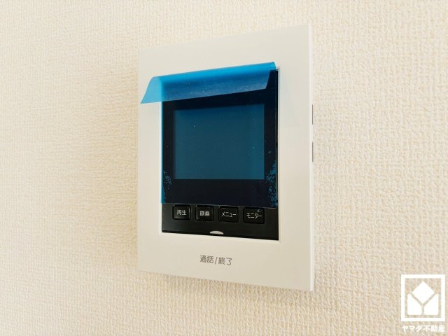 草津市橋岡町　3期　2号棟の防犯設備