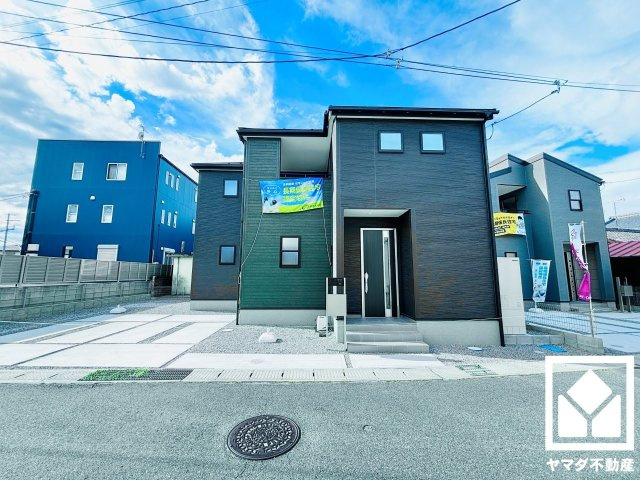 草津市橋岡町　3期　2号棟の外観