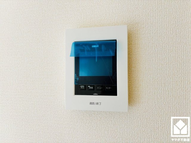 草津市橋岡町　3期　1号棟の防犯設備