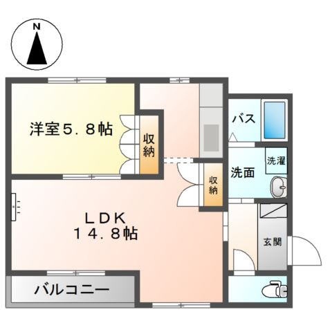 ベルジュ・シュシュの間取り