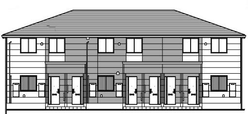 カーサ牛田本町の外観|完成予想図