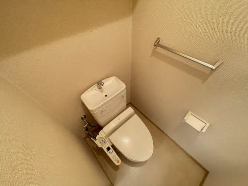 熊本市南区孫代町のアパートのトイレ