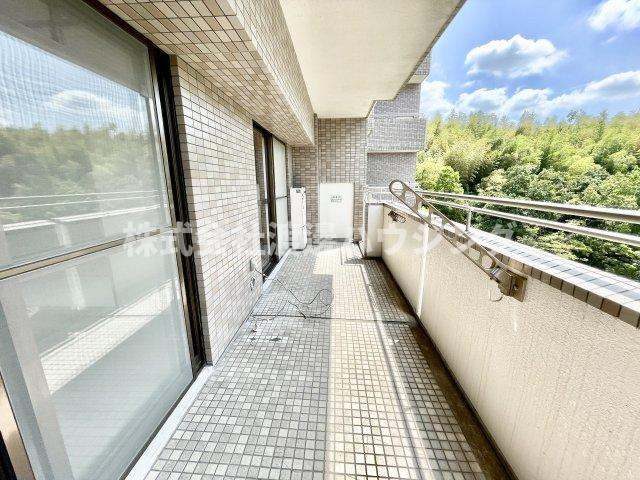 ジオ緑地公園3番館のバルコニー