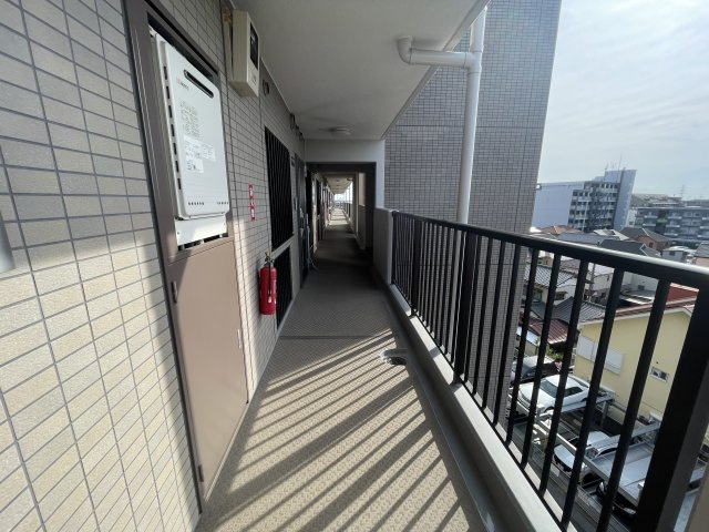 アーバネスト船橋三咲のバルコニー
