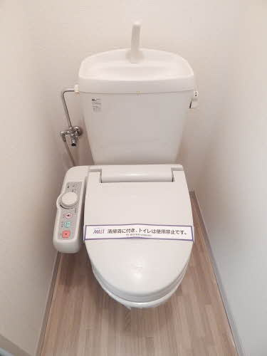 熊本市南区平成１丁目のアパートのトイレ