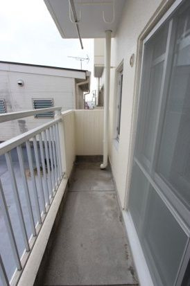 サンハイツ桑山のバルコニー