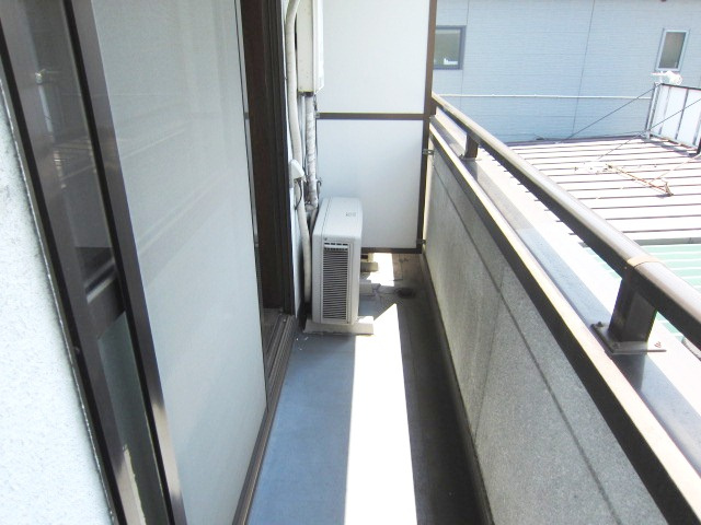 メゾンパシフィコのバルコニー