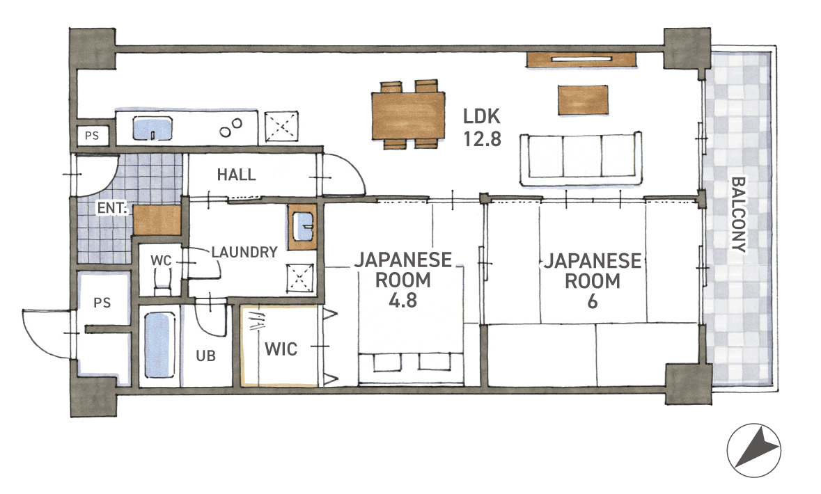 シャルマンコーポ草津　天然木フルリノベーション