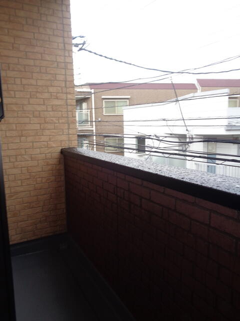 ケリア日吉のバルコニー