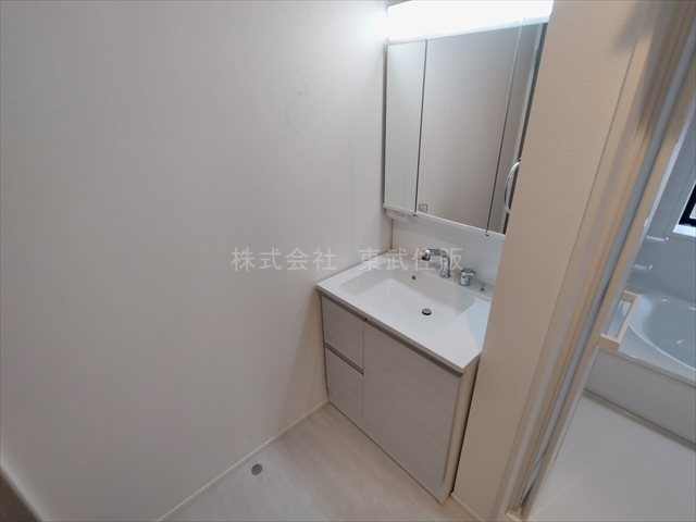 【独立洗面台】 | 狭山市広瀬台10期　全2棟　1号棟 | 独立洗面台で身支度をすべて済ませてしまいましょう