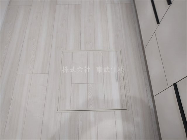 【キッチン】 | 狭山市広瀬台10期　全2棟　1号棟 | キッチン床下収納庫